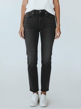 GAP Women’s Vintage Slim Mid Rise Jeans In Black